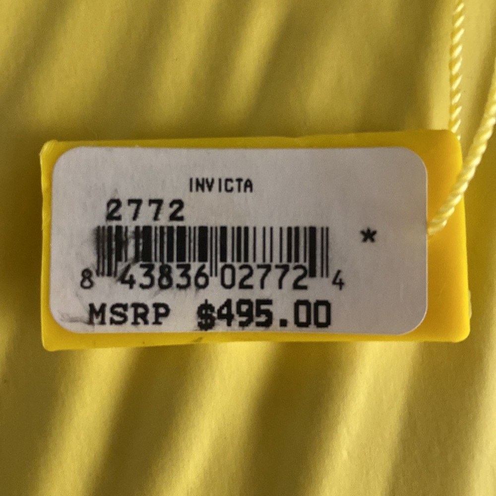 Invicta Watch Model 2772 - Picture 5 of 5